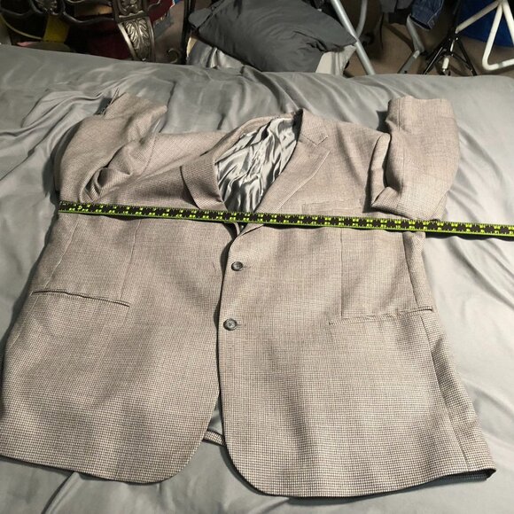 Pronto Uomo Platinum Mens Blazer Size 50 Reg 100% Wool - Picture 5 of 16